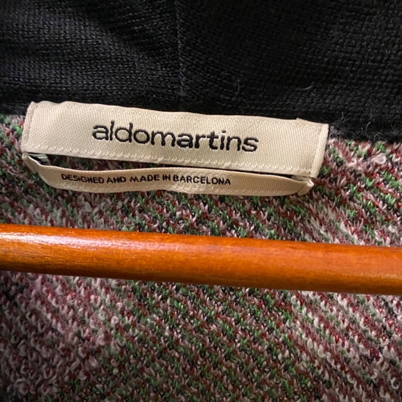 Aldomartins Floral Intarsia Sweater Coat Cardigan Estimate Medium - Picture 3 of 3